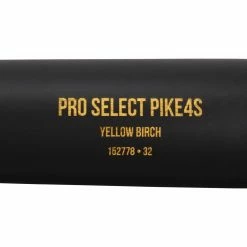 B45 Pike4S Pro Select Wood Baseball Bat -Rawlings Sales b45 wood baseball bat pike4s pro select inset3