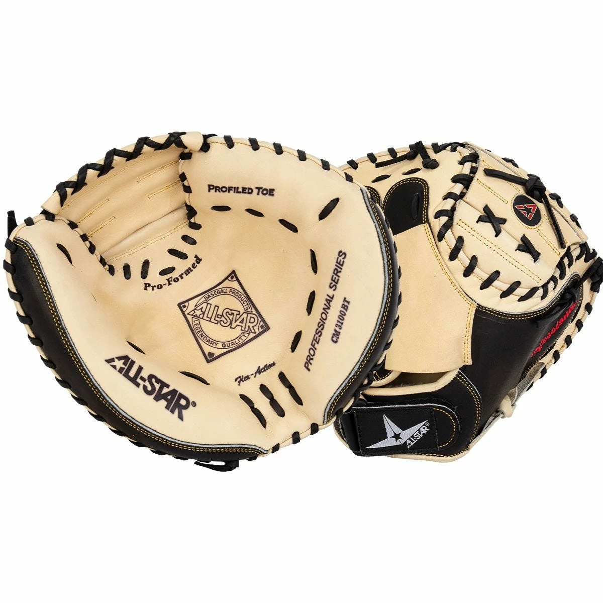 All-Star Pro-Advanced CM3100BT 35" Baseball Catcher's Mitt 3 All-Star Pro-Advanced CM3100BT 35" Baseball Catcher's Mitt