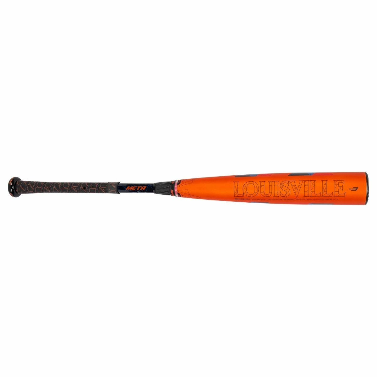 Louisville Slugger Meta (-3) BBCOR Baseball Bat - 2022 Model 4 Louisville Slugger Meta (-3) BBCOR Baseball Bat - 2022 Model - Image 2