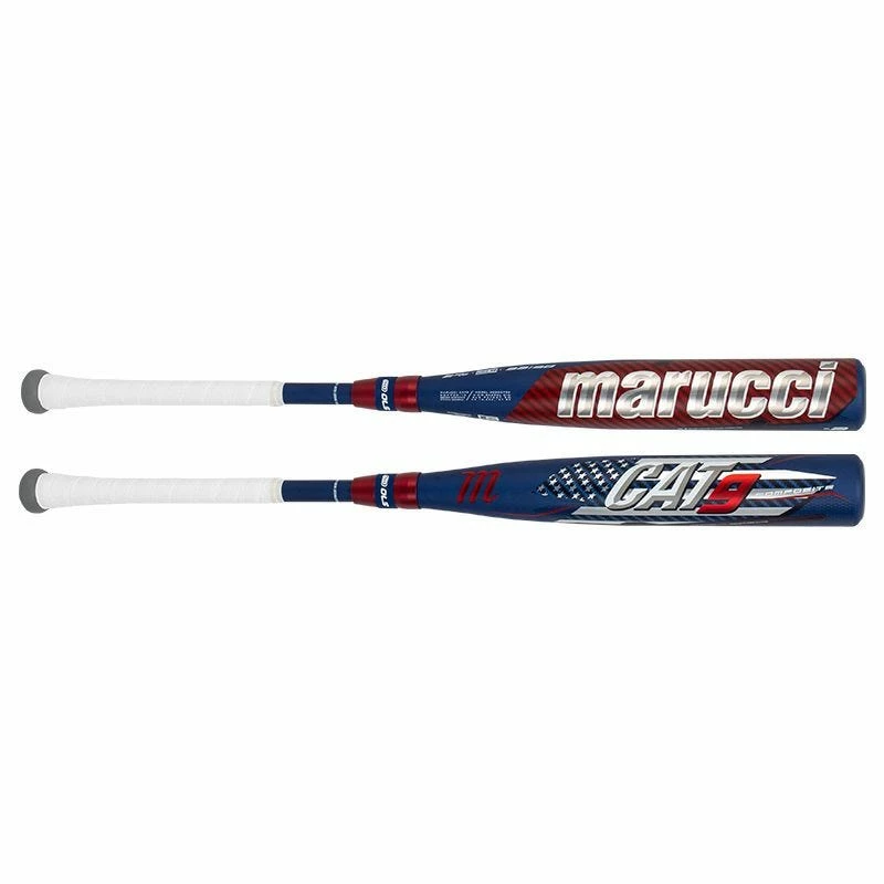 Marucci CAT9 Composite America (-3) BBCOR Baseball Bat - 2021 Model 3 Marucci CAT9 Composite America (-3) BBCOR Baseball Bat - 2021 Model