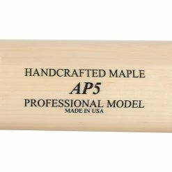 Marucci AP5 Pro Model Maple Wood Bat - Black/Natural - 2023 Model -Rawlings Sales marucci wood bat ap5 black natural 23 inset3