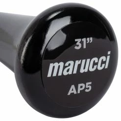 Marucci AP5 Pro Model Maple Wood Bat - Black/Natural - 2020 Model -Rawlings Sales marucci wood bat ap5 pro model maple black natural 2020 inset5