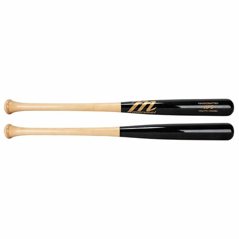 Marucci AP5 Pro Model Youth Maple Wood Bat - Natural/Black 3 Marucci AP5 Pro Model Youth Maple Wood Bat - Natural/Black