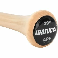 Marucci AP5 Pro Model Youth Maple Wood Bat - Natural/Black - 2023 Model -Rawlings Sales marucci wood bat ap5 youth natural black 23 inset5