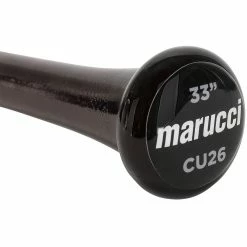 Marucci CU26 Pro Model Maple Wood Bat - Chocolate - 2023 Model -Rawlings Sales marucci wood bat cu26 chocolate 23 inset5