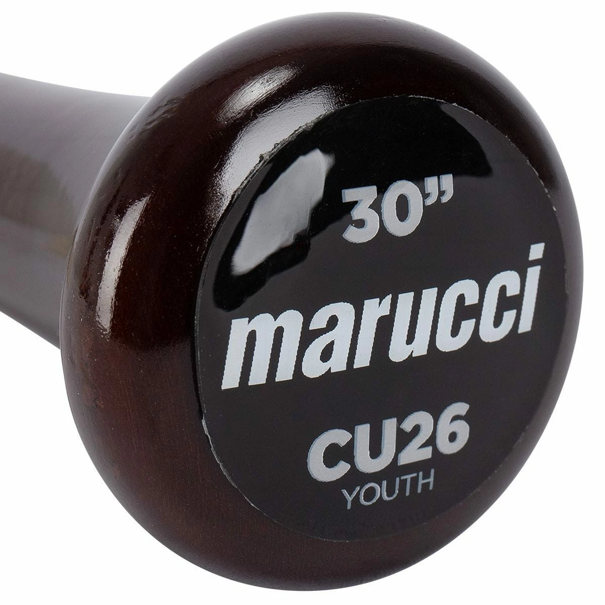 Marucci CU26 Pro Model Youth Maple Wood Bat - Chocolate 8 Marucci CU26 Pro Model Youth Maple Wood Bat - Chocolate - Image 6