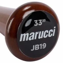 Marucci JB19 Pro Model Maple Wood Bat - Walnut/Whitewash - 2020 Model -Rawlings Sales marucci wood bat jb19 pro model maple walnut whitewash 2020 inset5