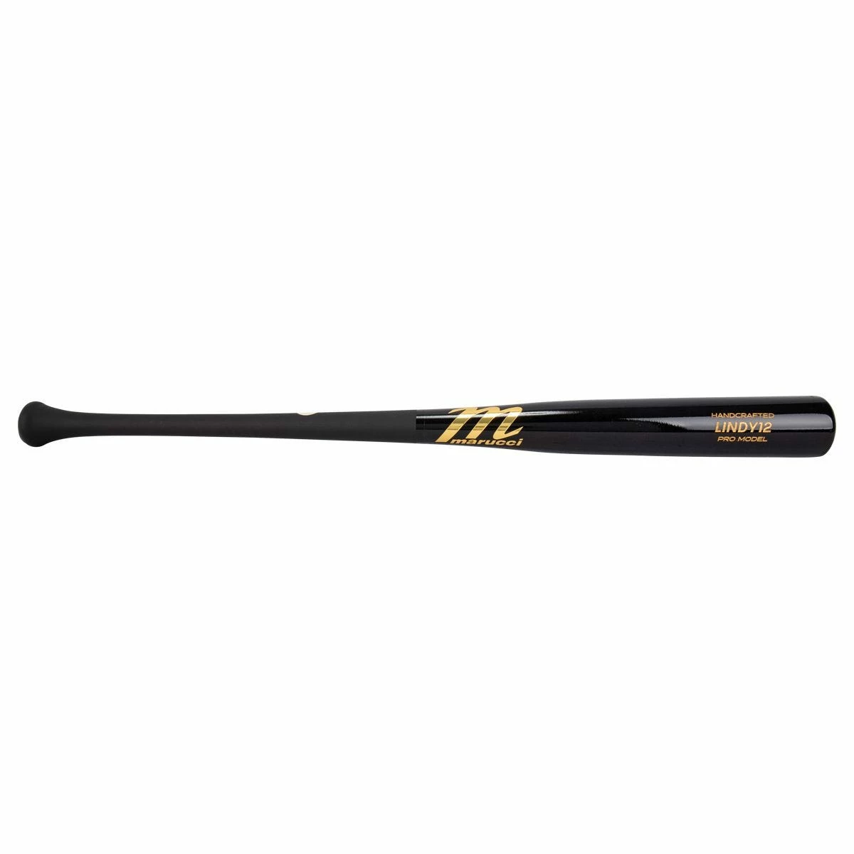 Marucci Lindy12 Francisco Lindor Pro Model Maple Wood Baseball Bat - Matte Black/Black - 2021 Model 4 Marucci Lindy12 Francisco Lindor Pro Model Maple Wood Baseball Bat - Matte Black/Black - 2021 Model - Image 2