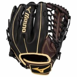 Mizuno MVP Prime 12.75" Baseball Glove - Black/Cherry - 2022 Model -Rawlings Sales mizuno baseball glove mvp prime bkchry 1275 22 inset1
