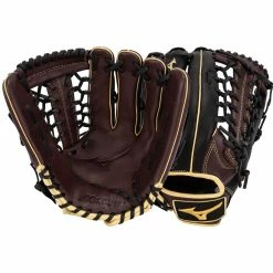 Mizuno MVP Prime 12.75" Baseball Glove - Black/Cherry - 2022 Model