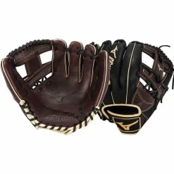 Mizuno MVP Prime 11.75" Baseball Glove - Black/Cherry - 2022 Model