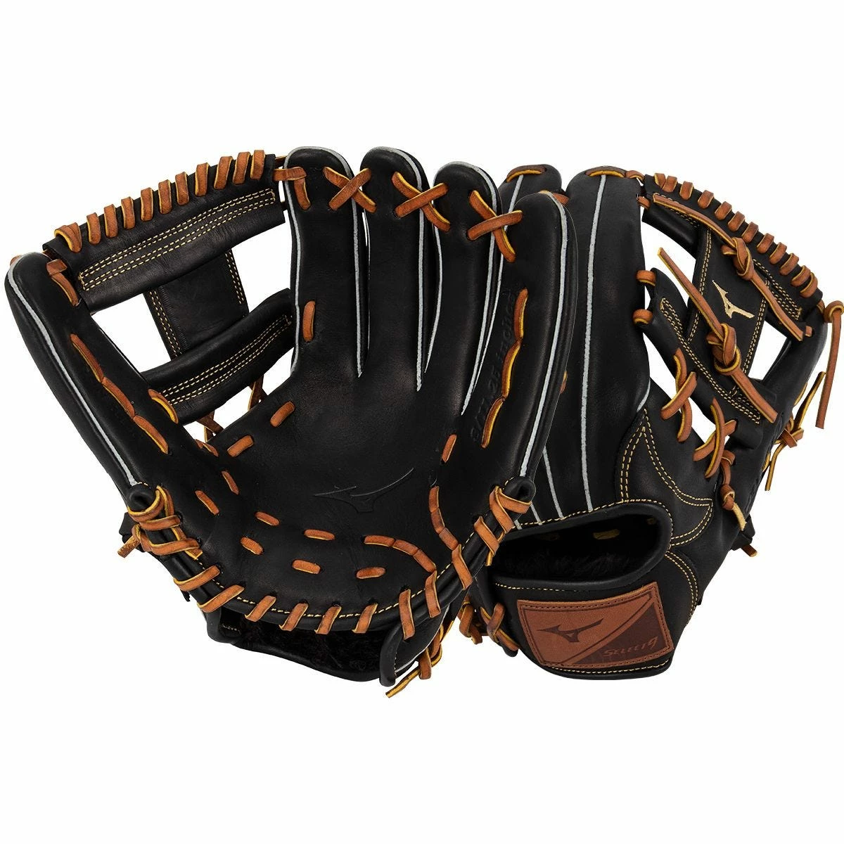 Mizuno Select 9 11.25" Baseball Glove - Black/Brown 3 Mizuno Select 9 11.25" Baseball Glove - Black/Brown