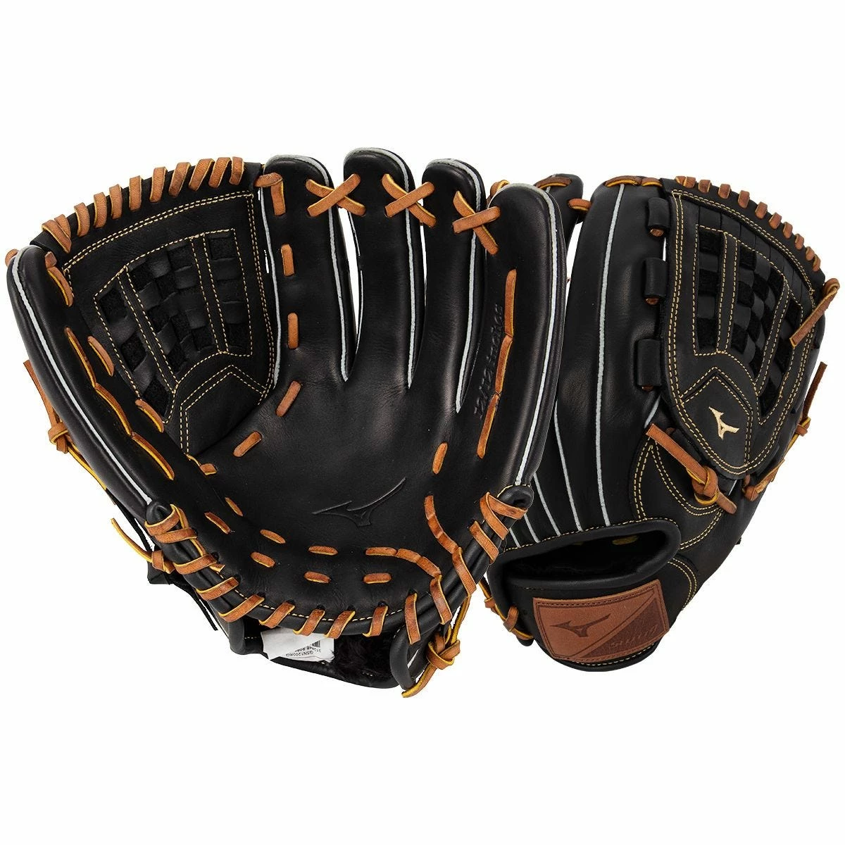 Mizuno Select 9 12" Baseball Glove - Black/Brown 3 Mizuno Select 9 12" Baseball Glove - Black/Brown