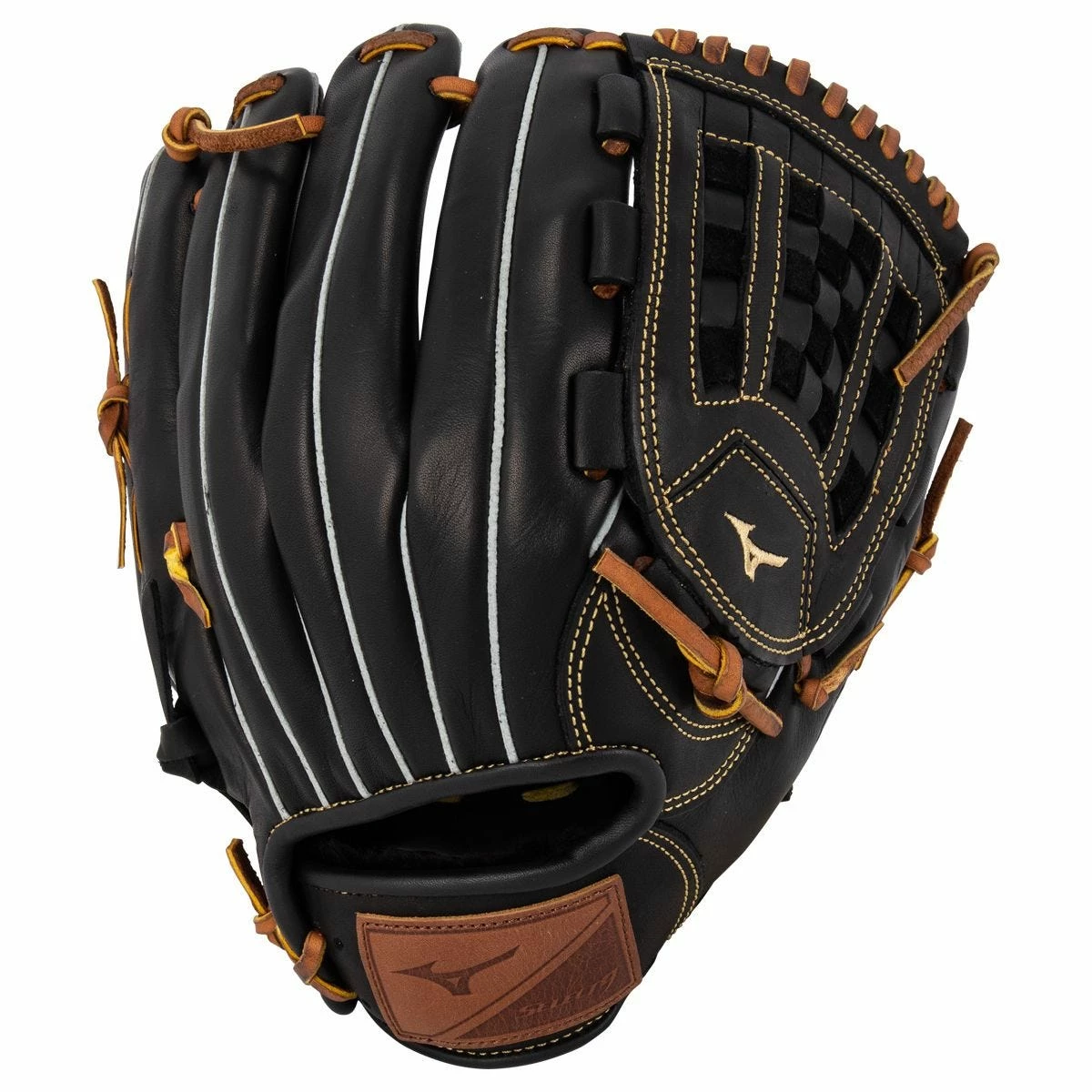 Mizuno Select 9 12" Baseball Glove - Black/Brown 5 Mizuno Select 9 12" Baseball Glove - Black/Brown - Image 3
