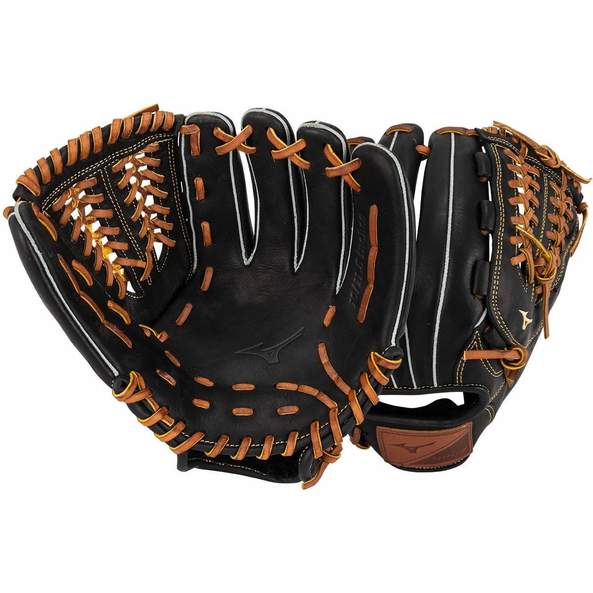 Mizuno Select 9 11.5" Baseball Glove - Black/Brown 3 Mizuno Select 9 11.5" Baseball Glove - Black/Brown