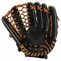 Mizuno Select 9 12.5" Baseball Glove - Black/Brown 8 Mizuno Select 9 12.5" Baseball Glove - Black/Brown -Rawlings Sales mizuno baseball glove select 9 bkbr 125 inset1