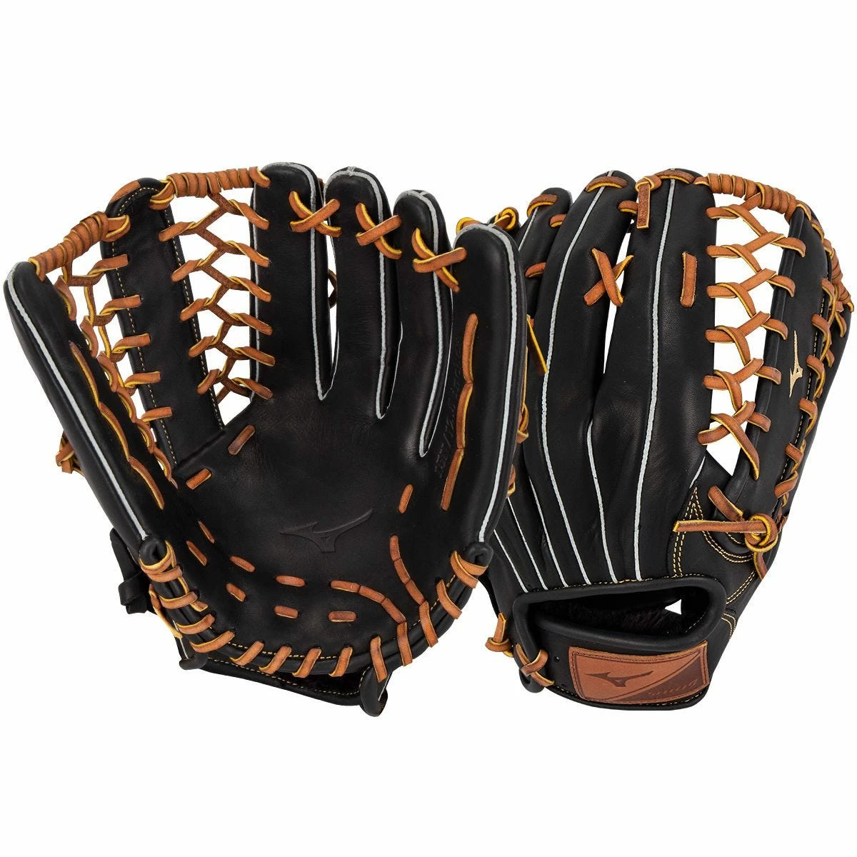 Mizuno Select 9 12.5" Baseball Glove - Black/Brown 3 Mizuno Select 9 12.5" Baseball Glove - Black/Brown