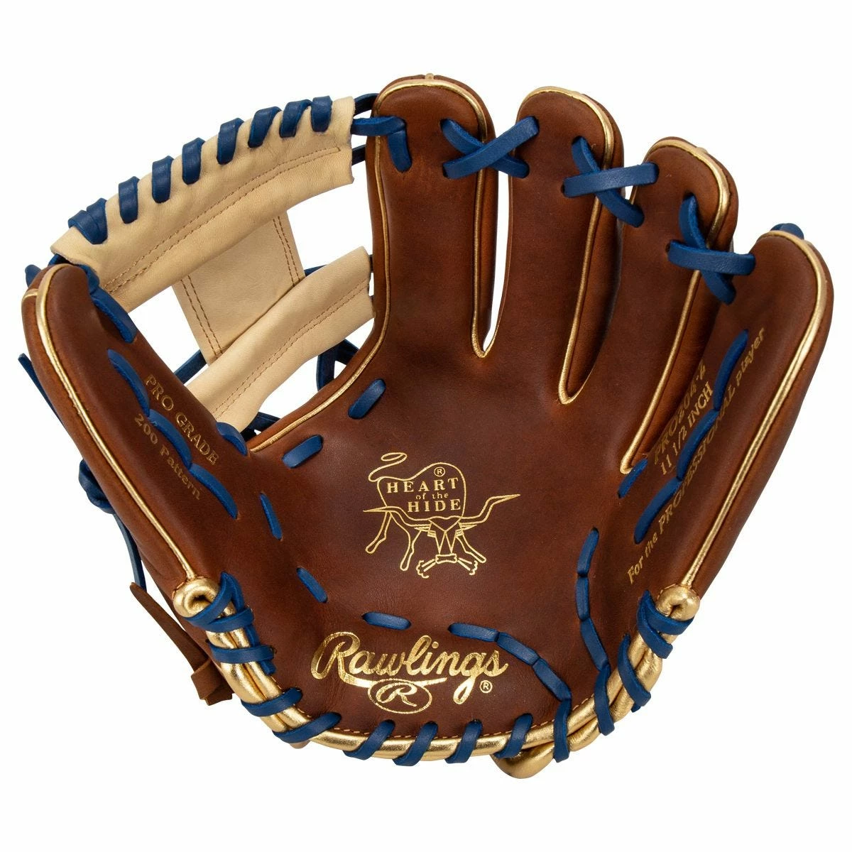 Rawlings Heart Of The Hide PRO204 11.5" Baseball Glove- Brown/Camel - 2021 Model 4 Rawlings Heart Of The Hide PRO204 11.5" Baseball Glove- Brown/Camel - 2021 Model - Image 2