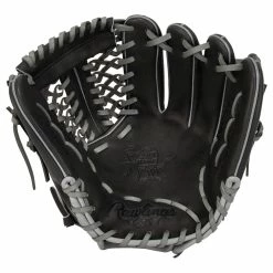 Rawlings Heart Of The Hide PRO205 11.75" Baseball Glove- Black/Gray - 2021 Model -Rawlings Sales rawlings baseball glove hoh pro205 1175 blk gry