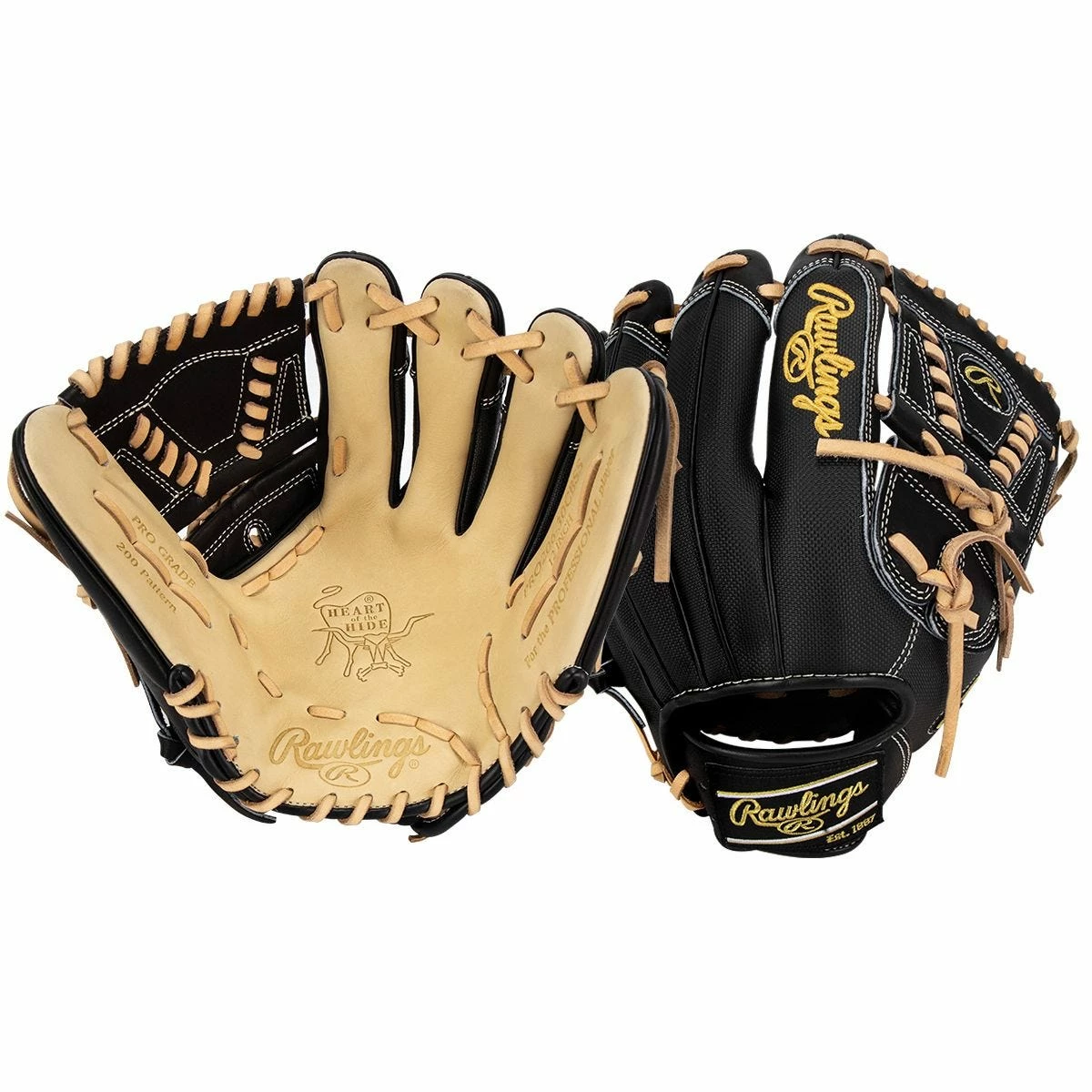 Rawlings Heart Of The Hide PRO206-30CBSS 12" Baseball Glove - 2022 Model 3 Rawlings Heart Of The Hide PRO206-30CBSS 12" Baseball Glove - 2022 Model