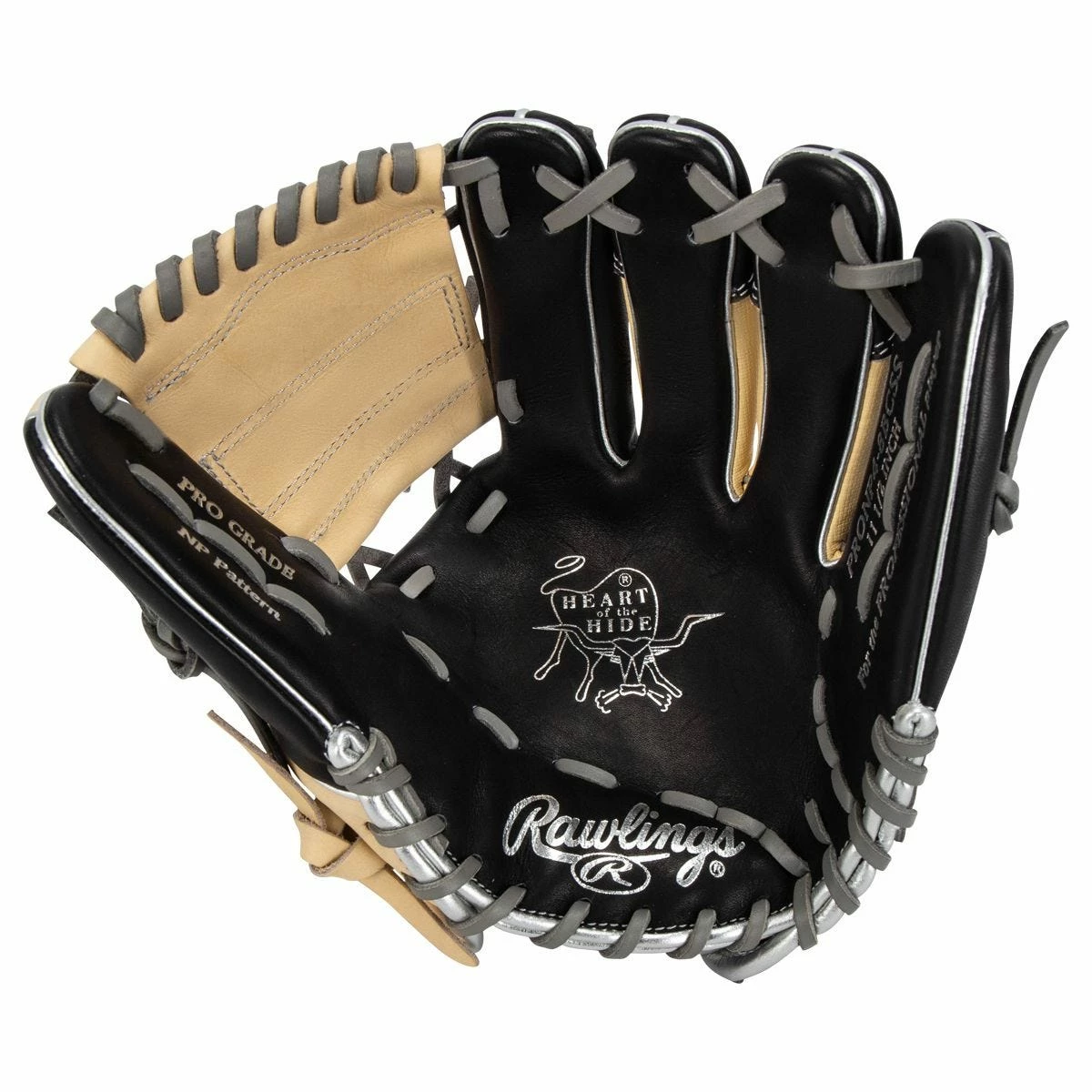 Rawlings Heart Of The Hide PRONP4-8BCSS 11.5" Baseball Glove - 2022 Model 4 Rawlings Heart Of The Hide PRONP4-8BCSS 11.5" Baseball Glove - 2022 Model - Image 2