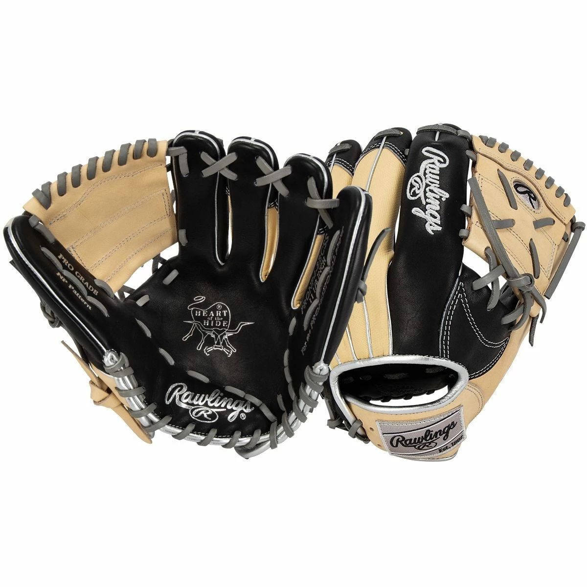 Rawlings Heart Of The Hide PRONP4-8BCSS 11.5" Baseball Glove - 2022 Model 3 Rawlings Heart Of The Hide PRONP4-8BCSS 11.5" Baseball Glove - 2022 Model