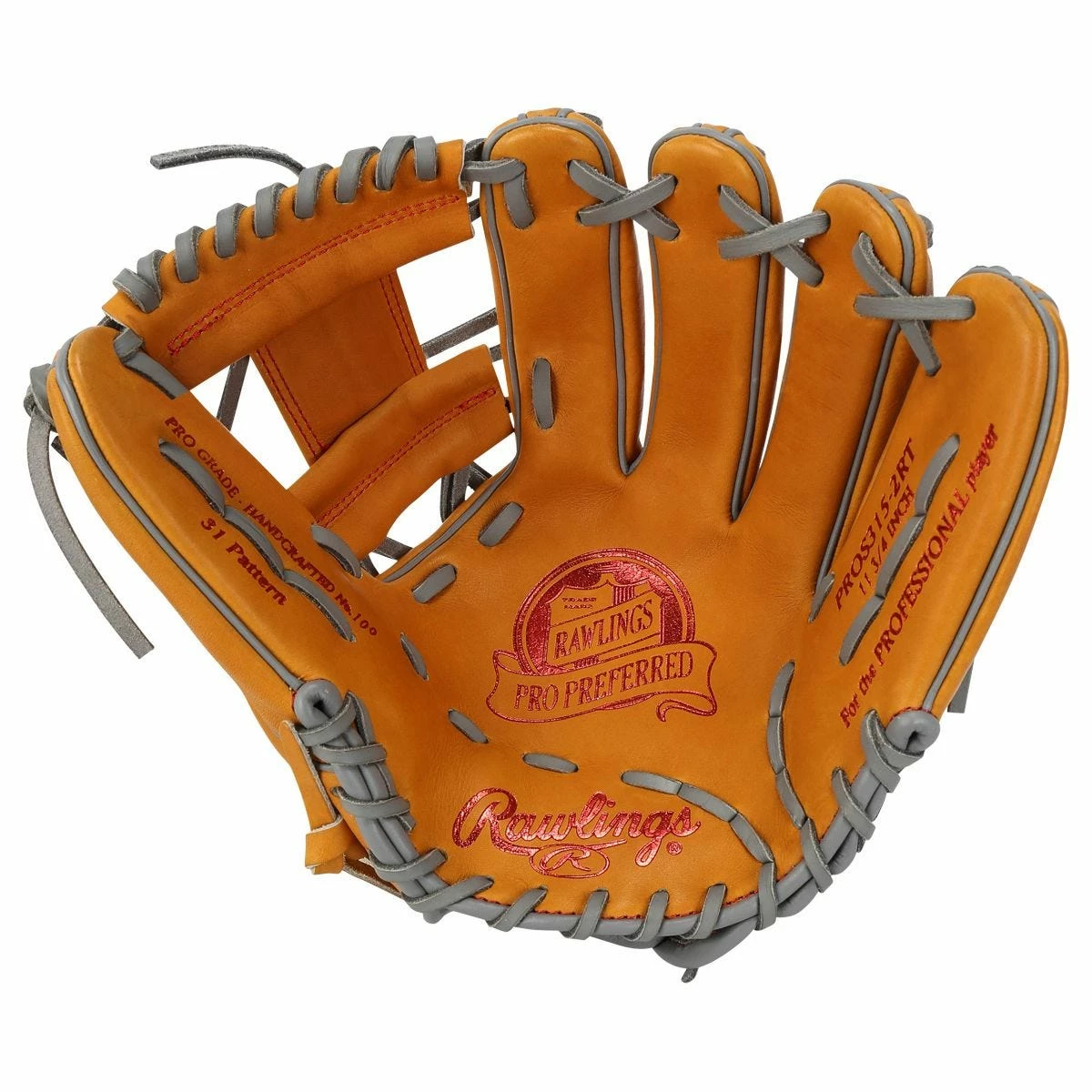 Rawlings Pro Preferred PROS315-2RT 11.75" Baseball Glove - 2023 Model 4 Rawlings Pro Preferred PROS315-2RT 11.75" Baseball Glove - 2023 Model - Image 2