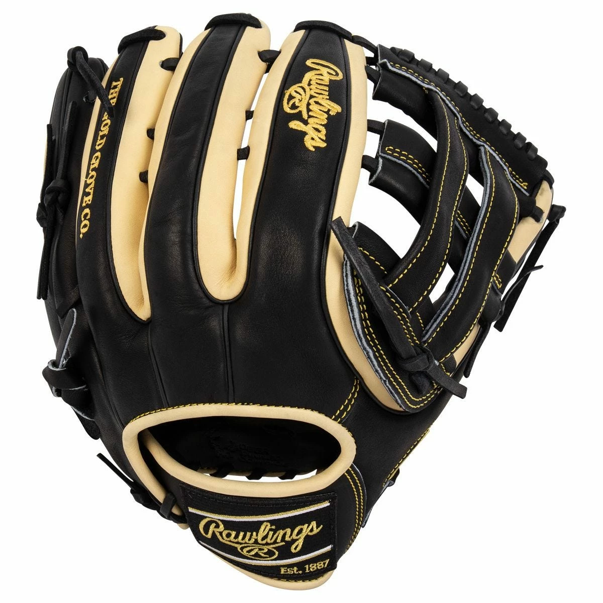 Rawlings Heart Of The Hide R2G Series PROR3319-6BC 12.75" Baseball Glove 5 Rawlings Heart Of The Hide R2G Series PROR3319-6BC 12.75" Baseball Glove - Image 3
