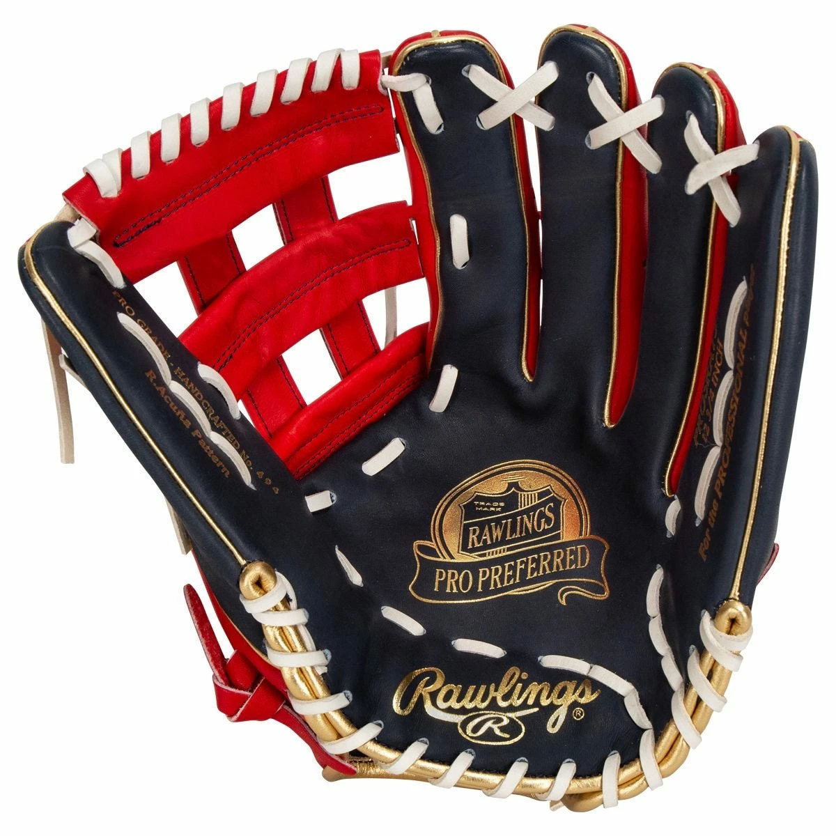 Rawlings Pro Preferred Ronald Acuna Jr. Game Day Model PROSRA13 12.75" Baseball Glove- 2022 Model 4 Rawlings Pro Preferred Ronald Acuna Jr. Game Day Model PROSRA13 12.75" Baseball Glove- 2022 Model - Image 2