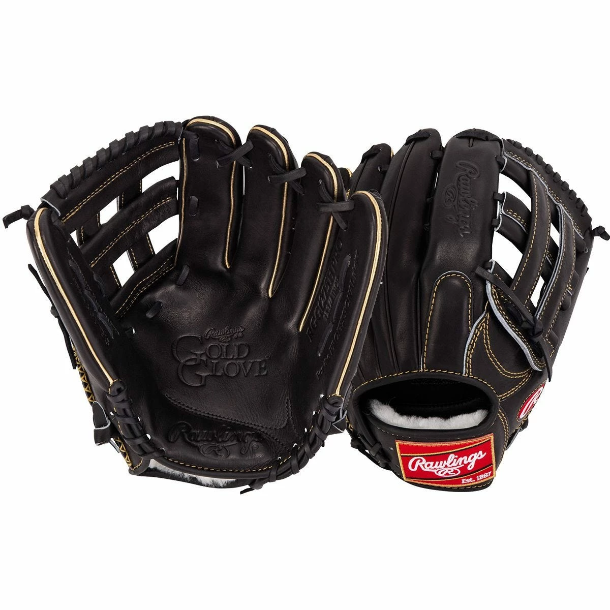 Rawlings Gold Glove Pro Stock RGG1275HPRO 12.75" Baseball Glove 3 Rawlings Gold Glove Pro Stock RGG1275HPRO 12.75" Baseball Glove