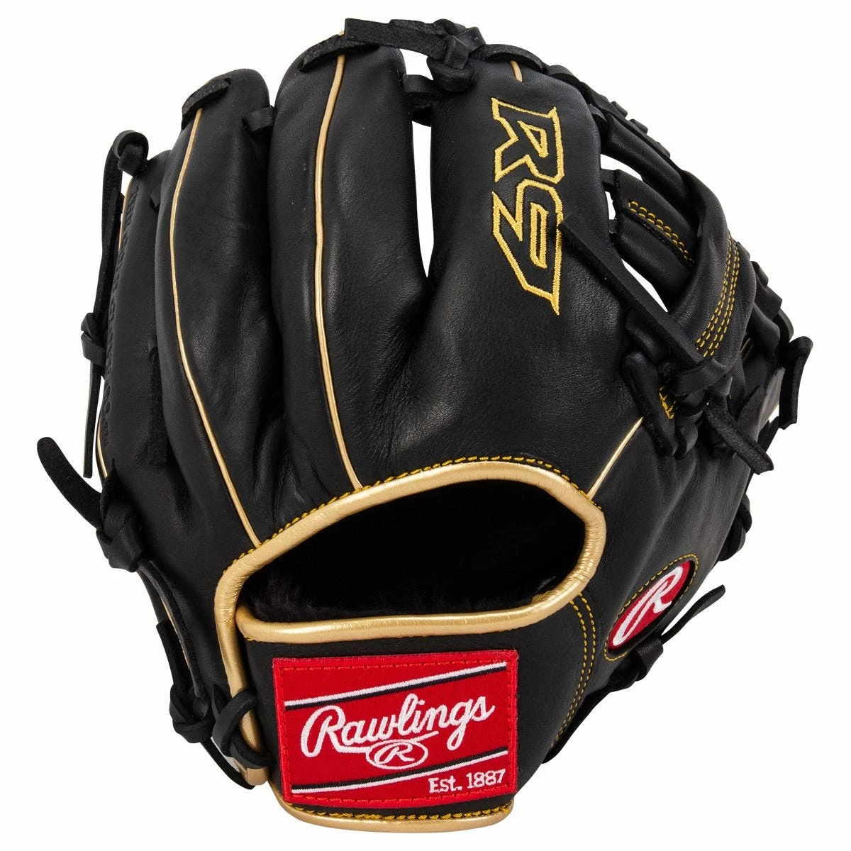 Rawlings R9 Series 9.5" Baseball Training Glove 5 Rawlings R9 Series 9.5" Baseball Training Glove - Image 3