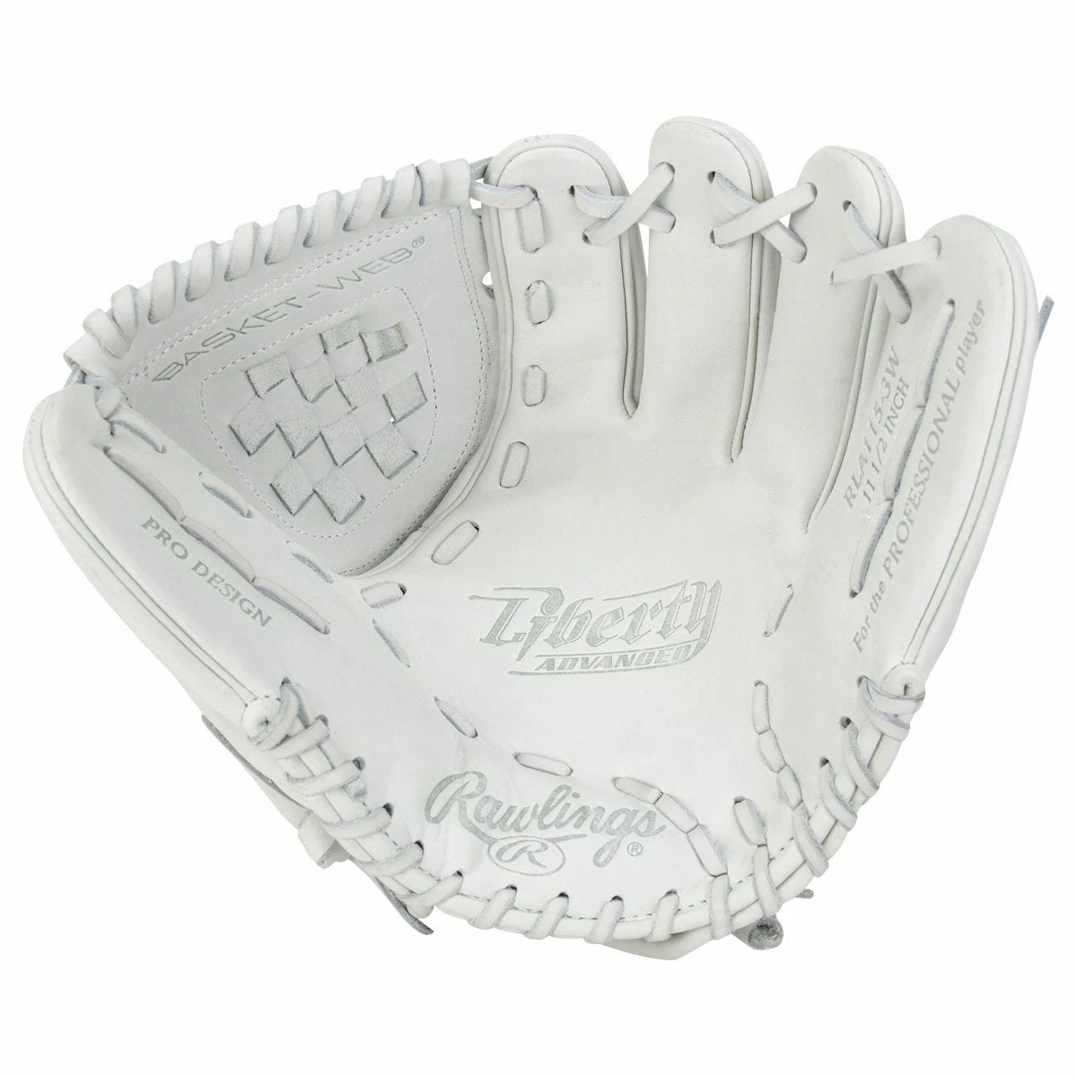 Rawlings Liberty Advanced RLA115-3W 11.5" Fastpitch Softball Glove - 2023 Model 4 Rawlings Liberty Advanced RLA115-3W 11.5" Fastpitch Softball Glove - 2023 Model - Image 2