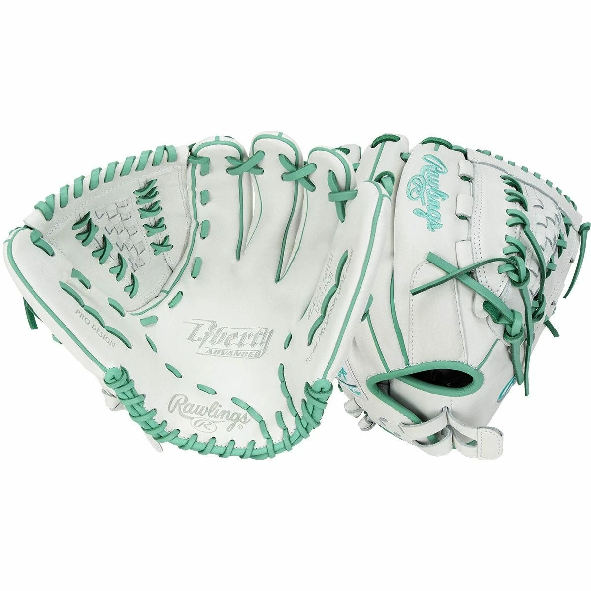 Rawlings Liberty Advanced RLA125-18WM 12.5" Fastpitch Softball Glove - 2022 Model 3 Rawlings Liberty Advanced RLA125-18WM 12.5" Fastpitch Softball Glove - 2022 Model