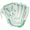 Rawlings Liberty Advanced RLA715SB-31WM 11.75" Fastpitch Softball Glove - White/Mint- 2022 Model -Rawlings Sales rawlings fastpitch softball glove liberty adv rla715sb 31wm 1175