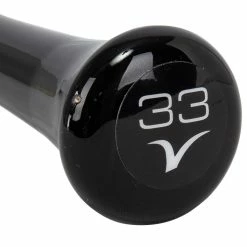 Victus Gloss V-Cut Wood Bat - Black/Gray -Rawlings Sales victus wood bat v cut bkgy inset4