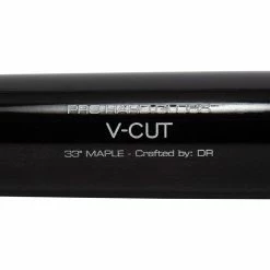 Victus Gloss V-Cut Wood Bat - Natural/Black -Rawlings Sales victus wood bat v cut ntbk inset2