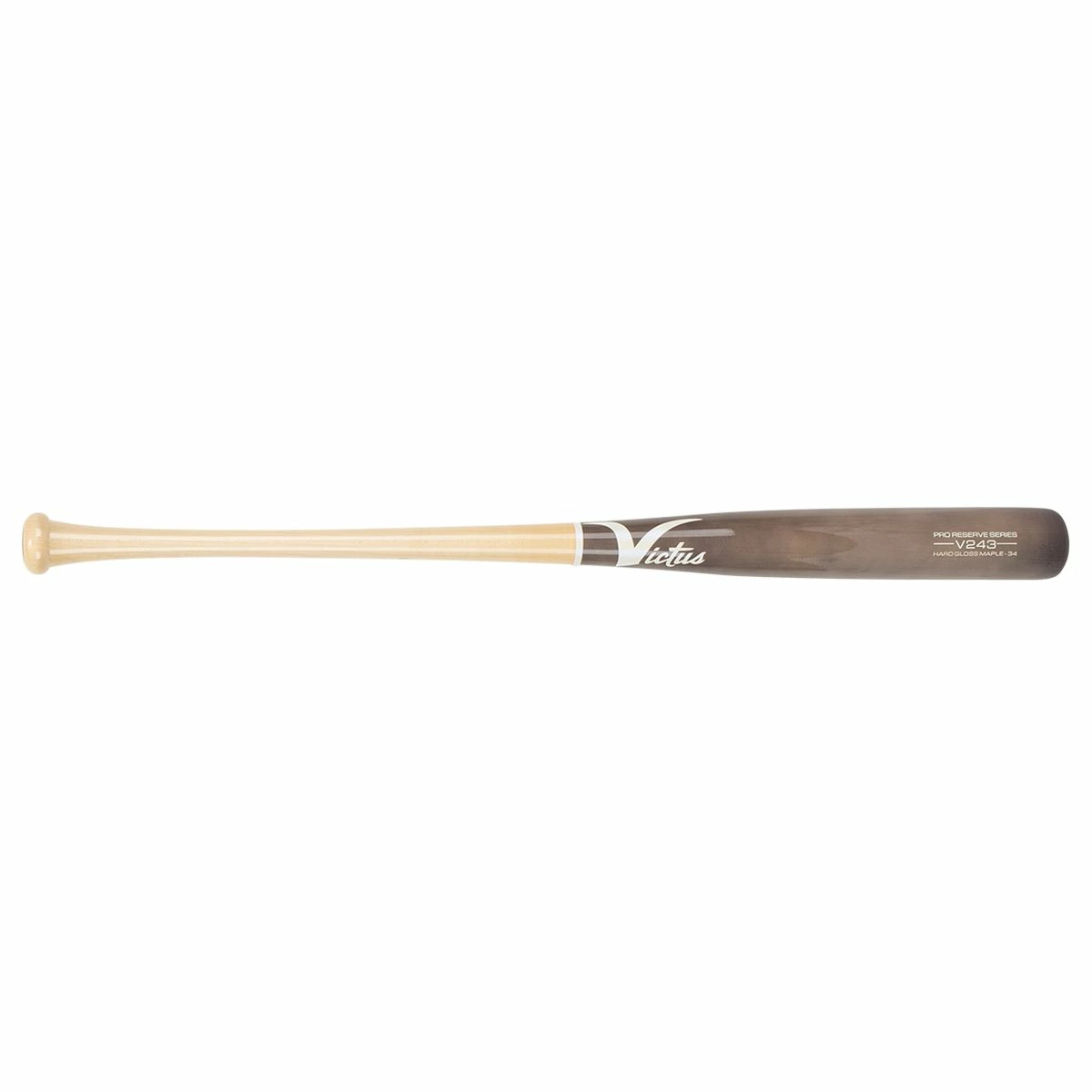 Victus V243 Pro Reserve Maple Wood Bat - Natural/Gray 3 Victus V243 Pro Reserve Maple Wood Bat - Natural/Gray