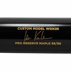 Warstic WSIK58 Ian Kinsler Maple Pro Signature Baseball Bat -Rawlings Sales warstic wood bat wsik58 maple pro signature inset2