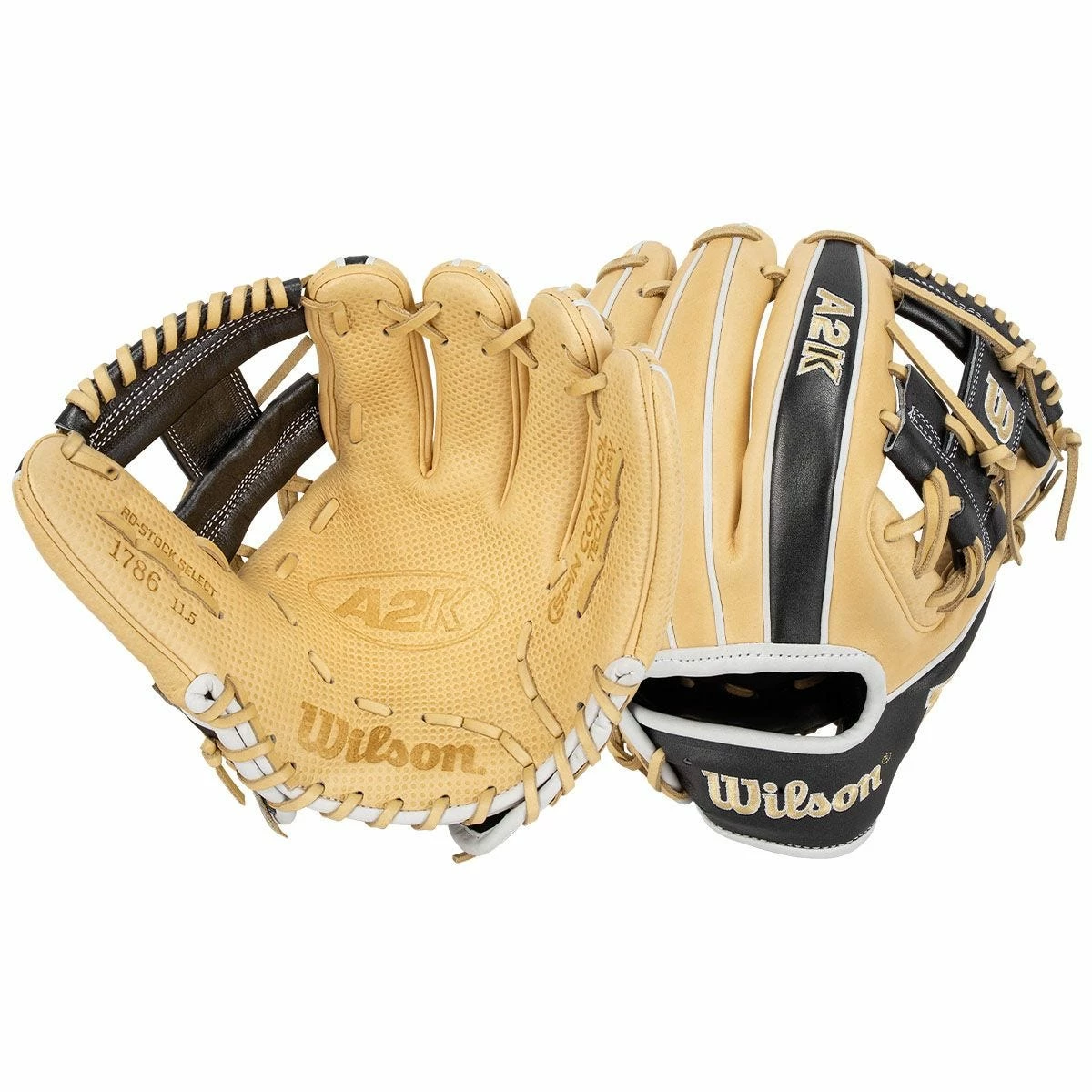 Wilson A2K 1786 Spin Control 11.5" Baseball Glove - 2022 Model 3 Wilson A2K 1786 Spin Control 11.5" Baseball Glove - 2022 Model
