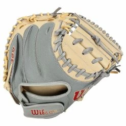 Wilson A2000 PF33 SuperSkin 33" Baseball Catcher's Mitt - 2023 Model -Rawlings Sales wilson baseball glove a2000 pf33ss catchers mitt 33 23 inset2