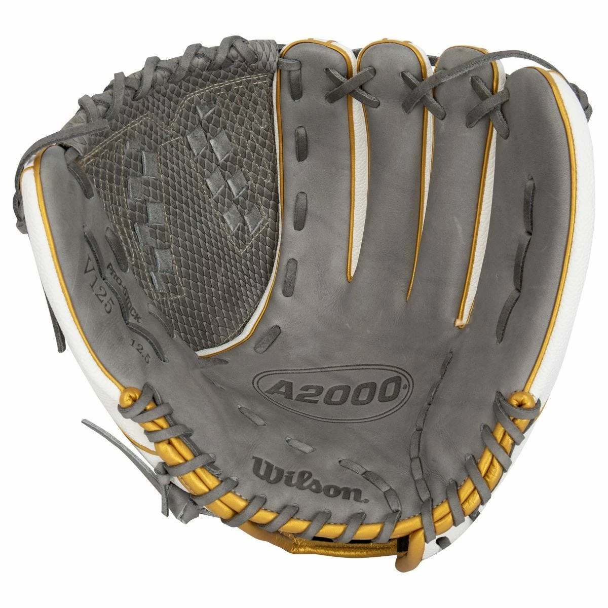 Wilson A2000 V125 SuperSkin 12.5" Fastpitch Softball Glove - 2021 Model 4 Wilson A2000 V125 SuperSkin 12.5" Fastpitch Softball Glove - 2021 Model - Image 2