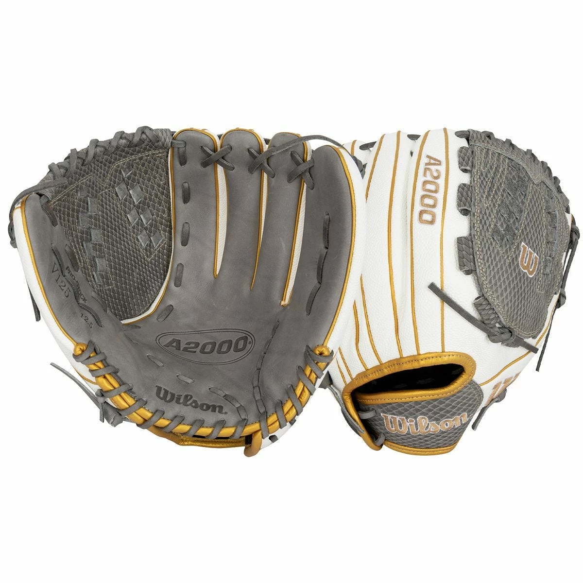 Wilson A2000 V125 SuperSkin 12.5" Fastpitch Softball Glove - 2021 Model 3 Wilson A2000 V125 SuperSkin 12.5" Fastpitch Softball Glove - 2021 Model